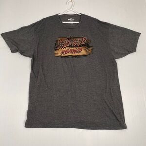 Hershey Park Wildcat's Revenge Tshirt Size 3XL Gray Mens Short Sleeve Cotton